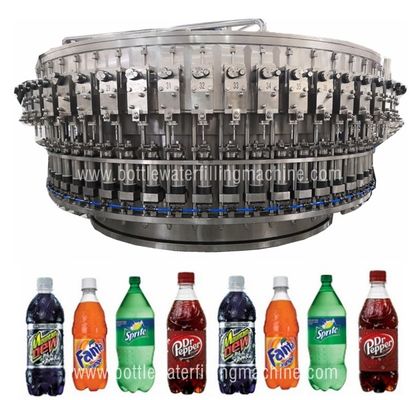 Enerji İçeceği İçin İzobarik Gazlı Dolum Makinesi 7000BPH